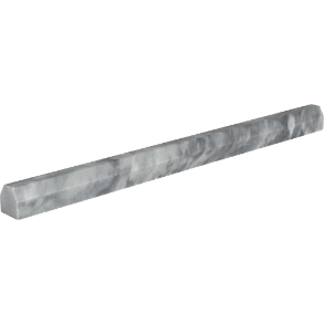 Bardiglio Pencil 45 Liner - marble tile